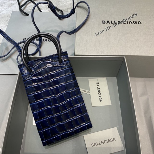 Balenciaga專櫃爆款mini手提購物袋 巴黎世家新潮迷你手機包 fyj1572